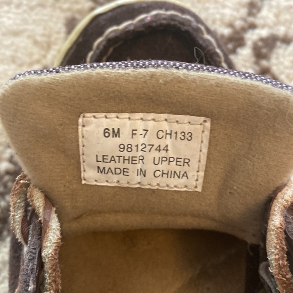 Size 6 Dark Brown Sperry’s - Picture 4 of 4